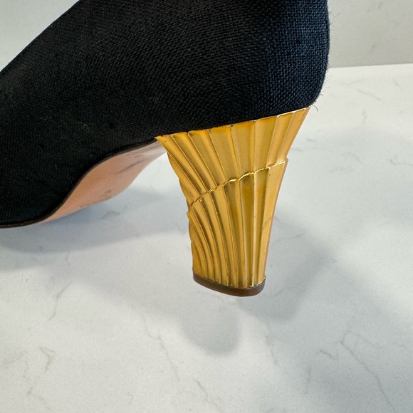 Stunning ! Vintage Rare Bruno Black Heels - Picture 10 of 11